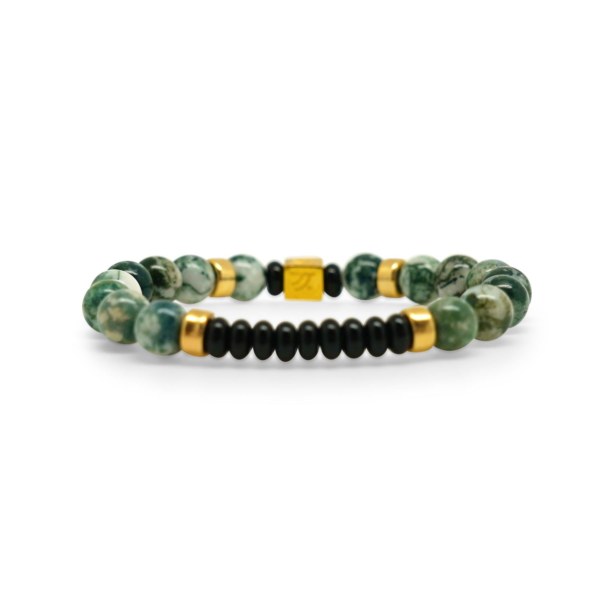 Story Behind The Jewelry
The image of sitting under a tree brings brings a peaceful past time in enjoying the moment and creating a deeper connection with the earth and nature. Tree agate is a wonderful stones connecting the wear to nature creating