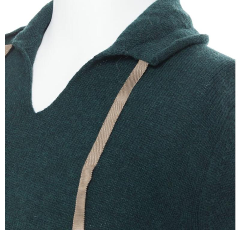 UNDERCOVER 100% laine vert foncé ruban cordon de serrage col en V pull-over S
Référence : PRCN/A00084
Marque : Undercover
Matière : 100% laine
Couleur : Vert
Motif : Solide
Détails supplémentaires : 100% laine. Col en V. Cordon de serrage en ruban.