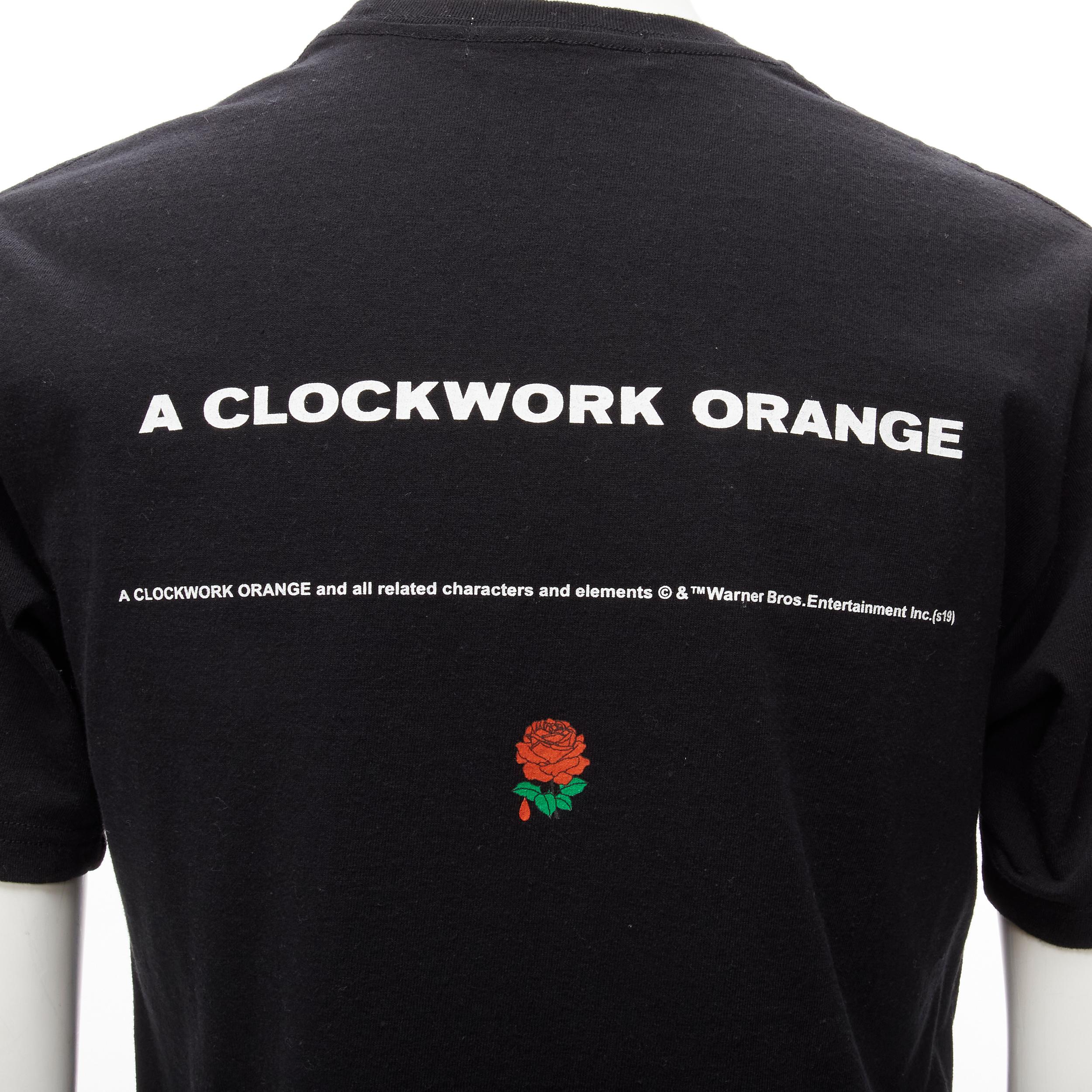 UNDERCOVER 2019 Clockwork Orange black vampire rose print tshirt JP2 M
Reference: TGAS/D00203
Brand: Undercover
Collection: 2019 Clockwork Orange
Material: Cotton
Color: Black, Purple
Pattern: Photographic Print
Closure: Pullover
Estimated Retail