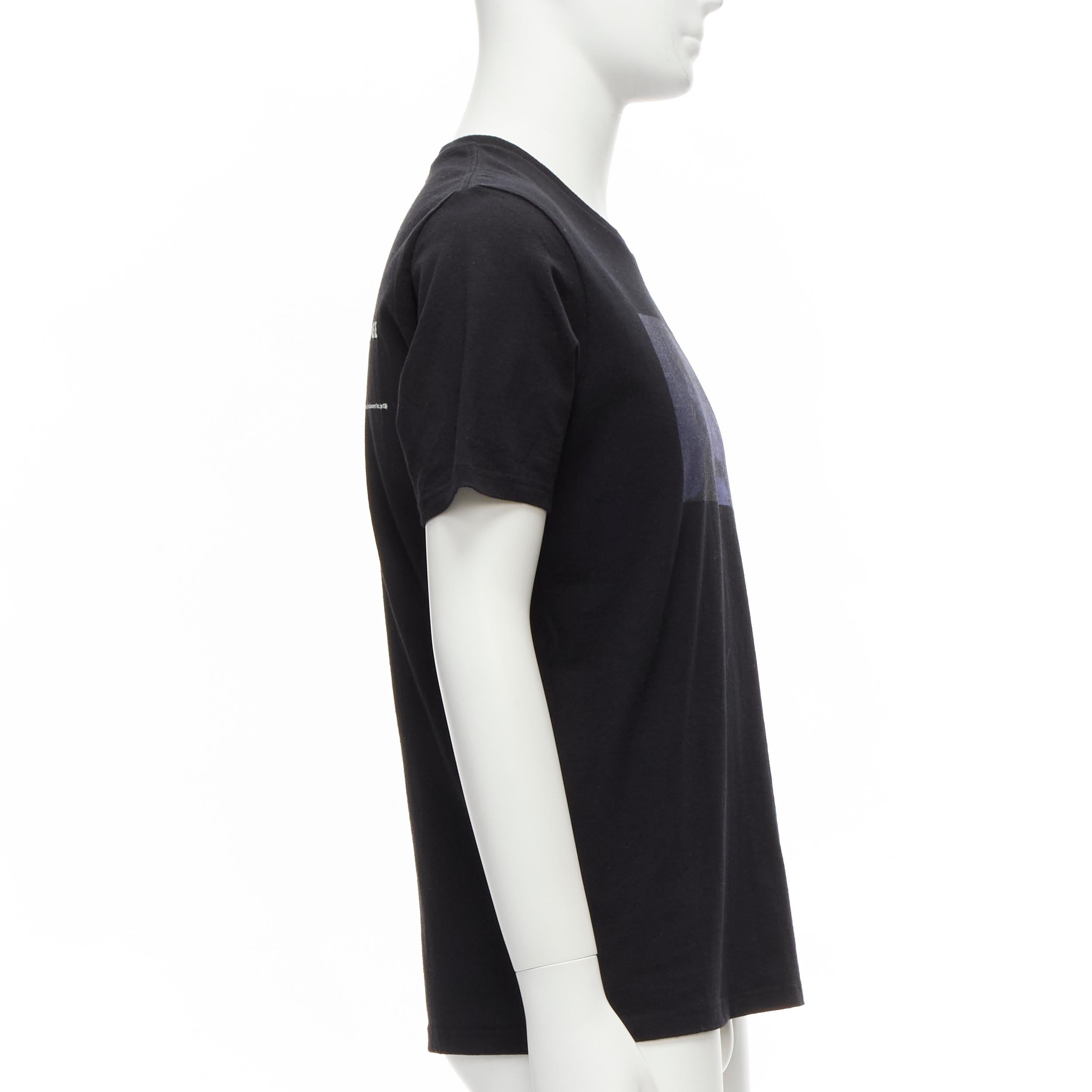 UNDERCOVER 2019 Clockwork Orange black vampire rose print tshirt JP2 M In Excellent Condition For Sale In Hong Kong, NT