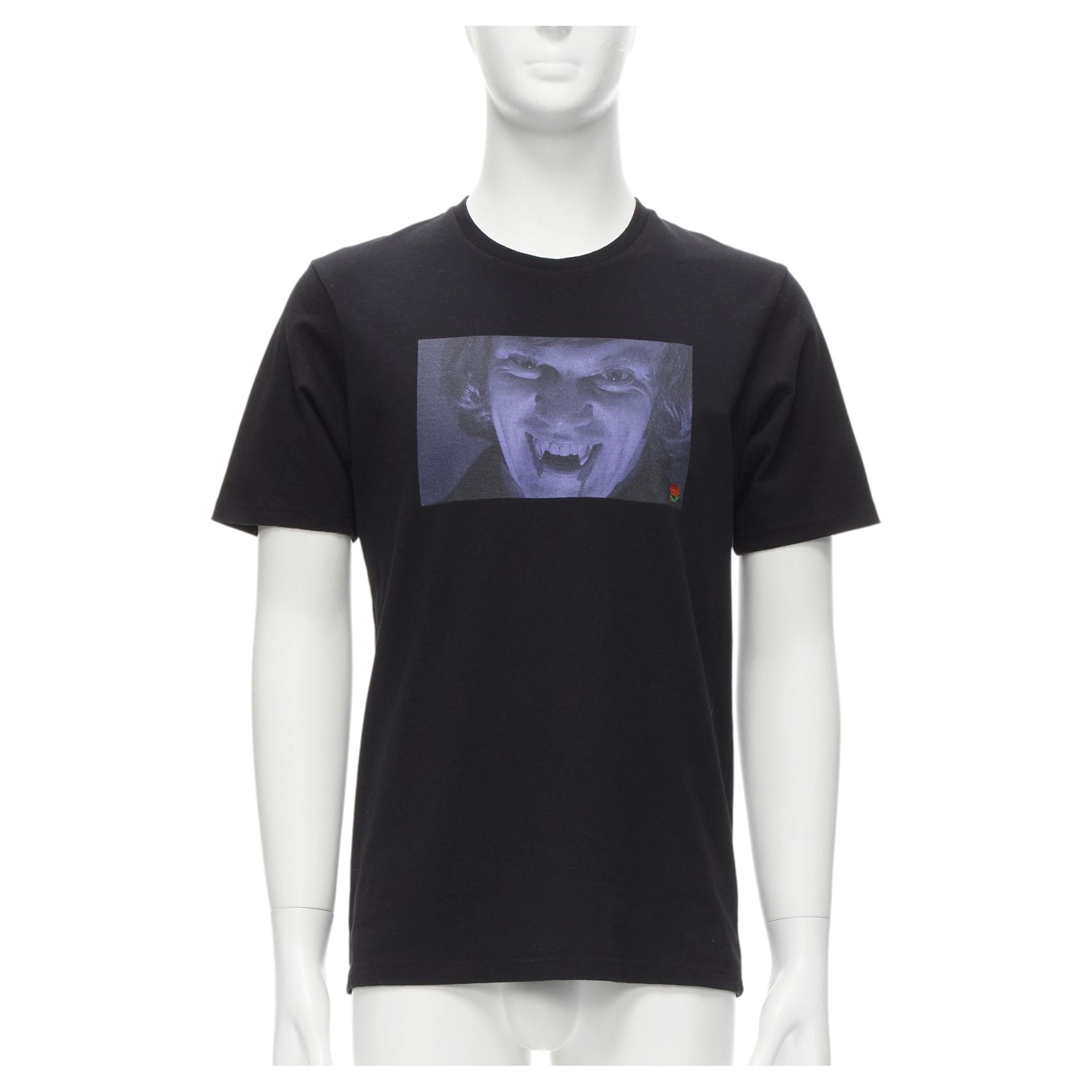 Pre-owned Undercover 2019 Clockwork Orange Black Vampire Rose Print Tshirt Jp2 M In Red