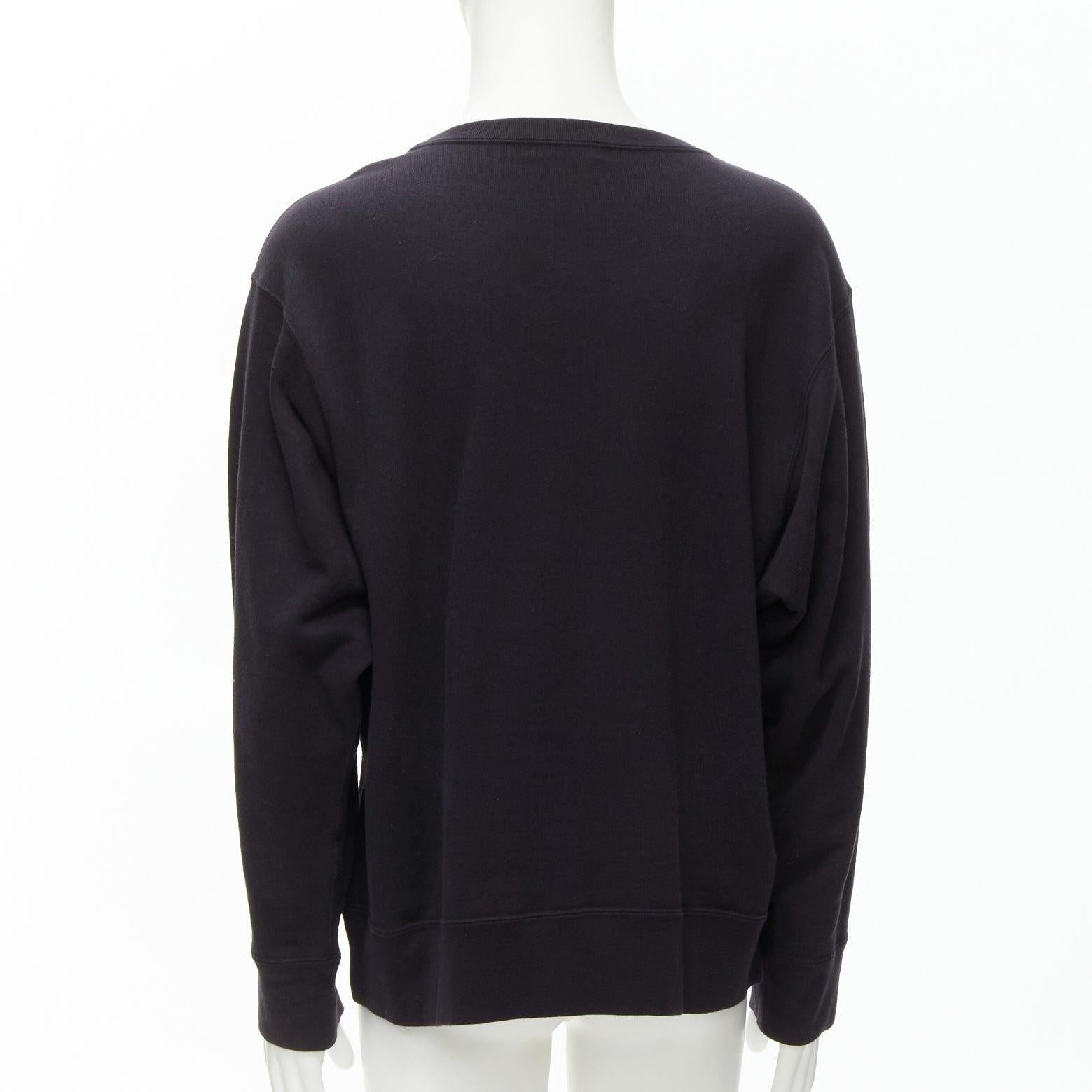 Undercover 2023 noir coton noise maker graphic crew neck sweatshirt JP3 L Pour hommes en vente