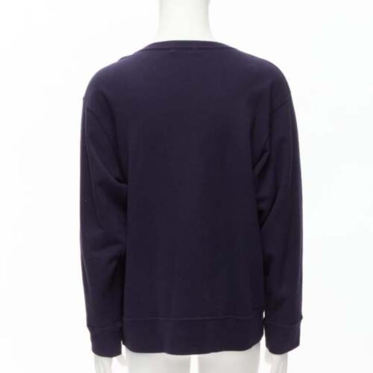 UNDERCOVER 2023 mad Burger avec sans imprimé en coton bleu marine JP3 L Pour hommes en vente