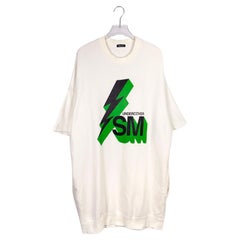 Undercover H/W2001 Super Oversized „SM“ T-Shirt in Übergröße
