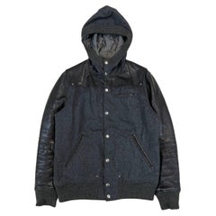 Undercover A/W2011 Hybrid Hood Varsity Jacket