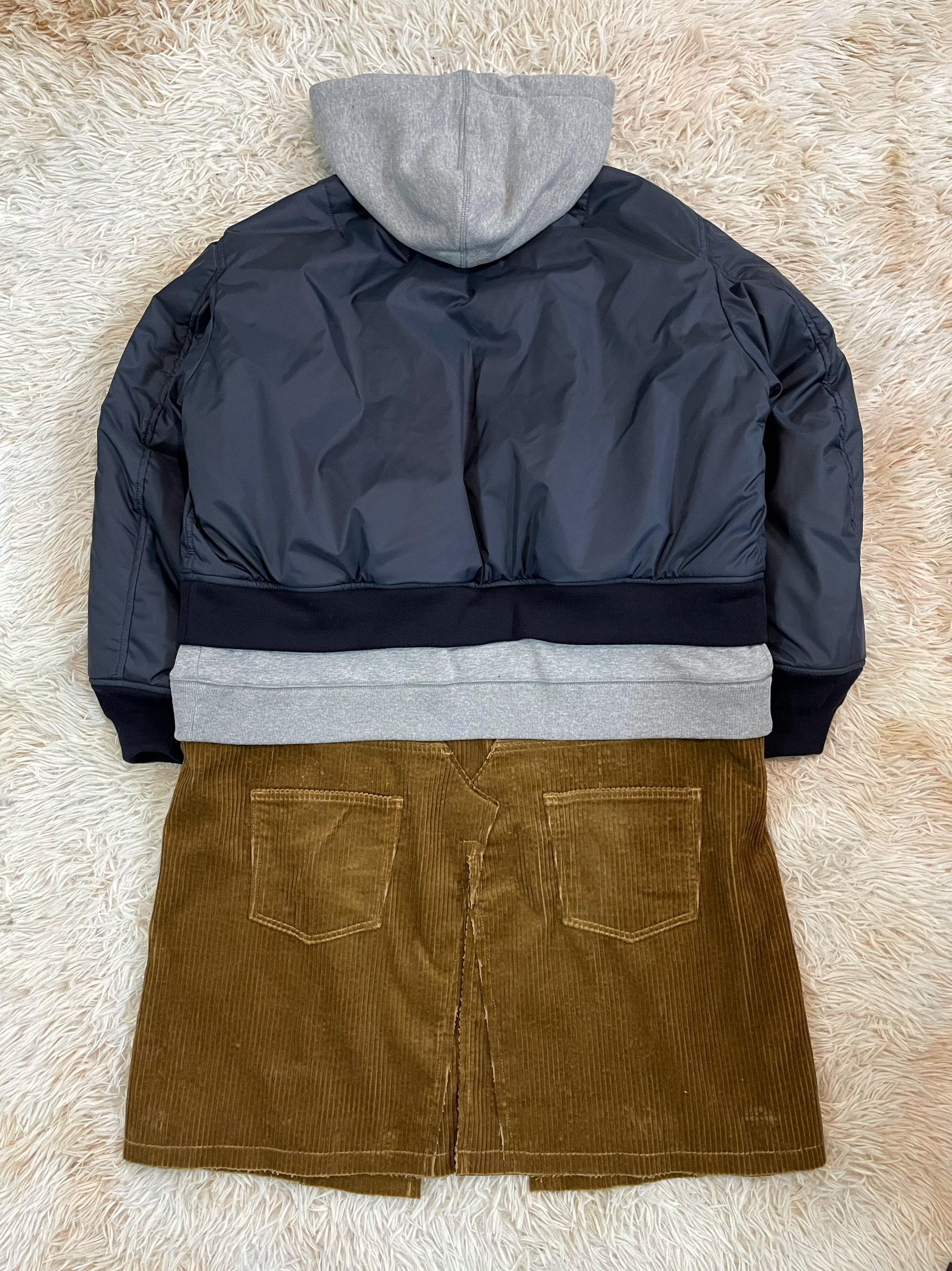 Undercover A/W2018 Layered Hybrid Bomber Coat  For Sale 2
