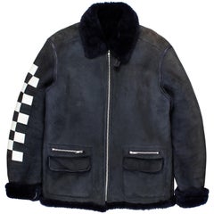 Undercover AW2001 D.A.V.F. Shearling Jacket