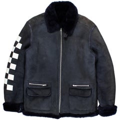 Veste en peau de mouton Undercover AW2001 D.A.V.F