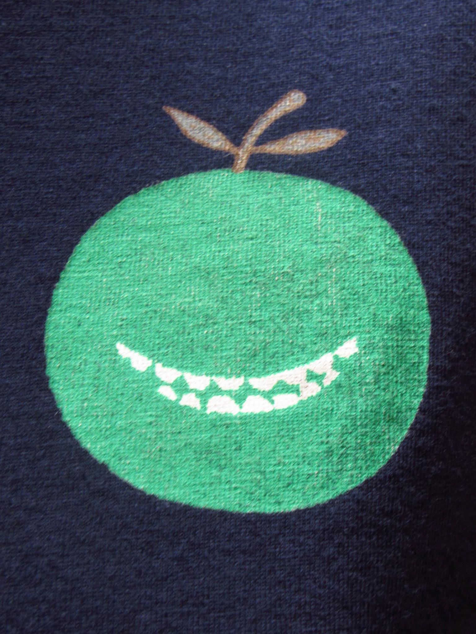Black Undercover Grinning Apple Tee For Sale