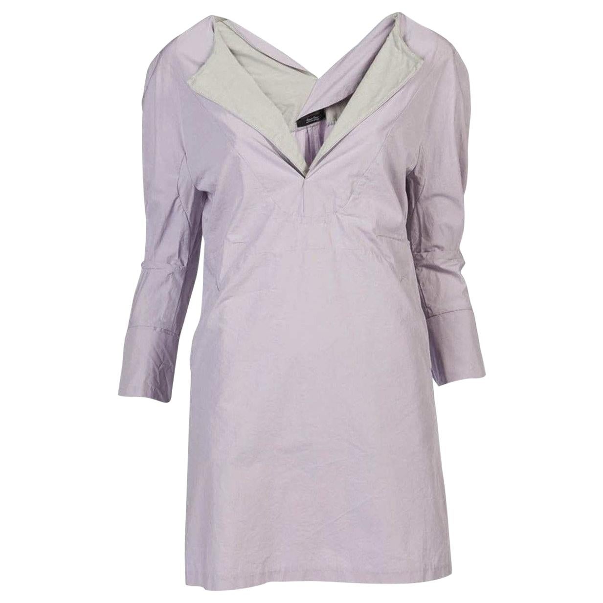 Undercover - Robe chemise lilas en vente