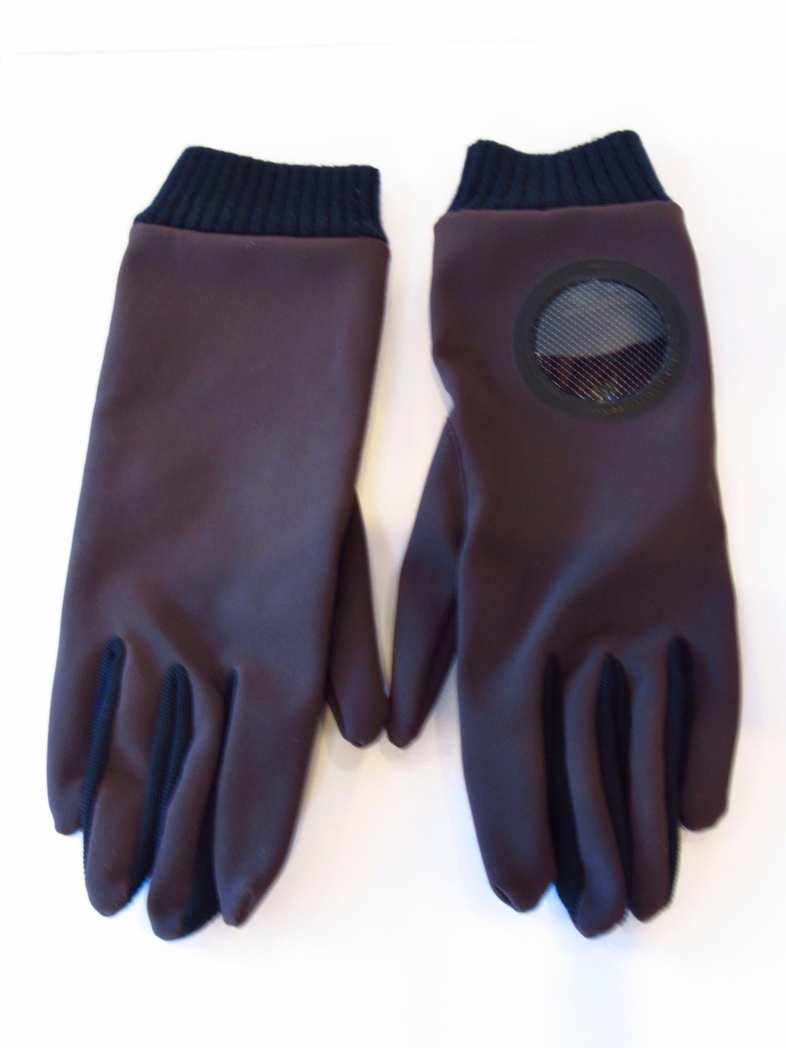 Undercover-Handschuhe aus Nylon   (Schwarz) im Angebot