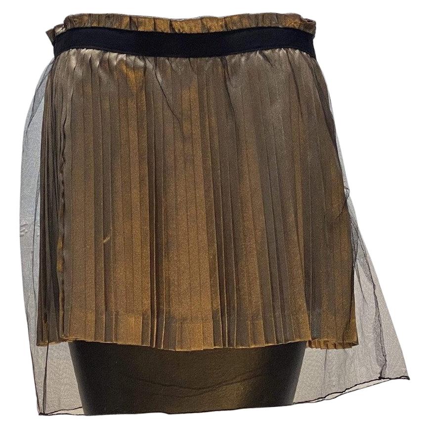 Undercover Pleated Mini Skirt