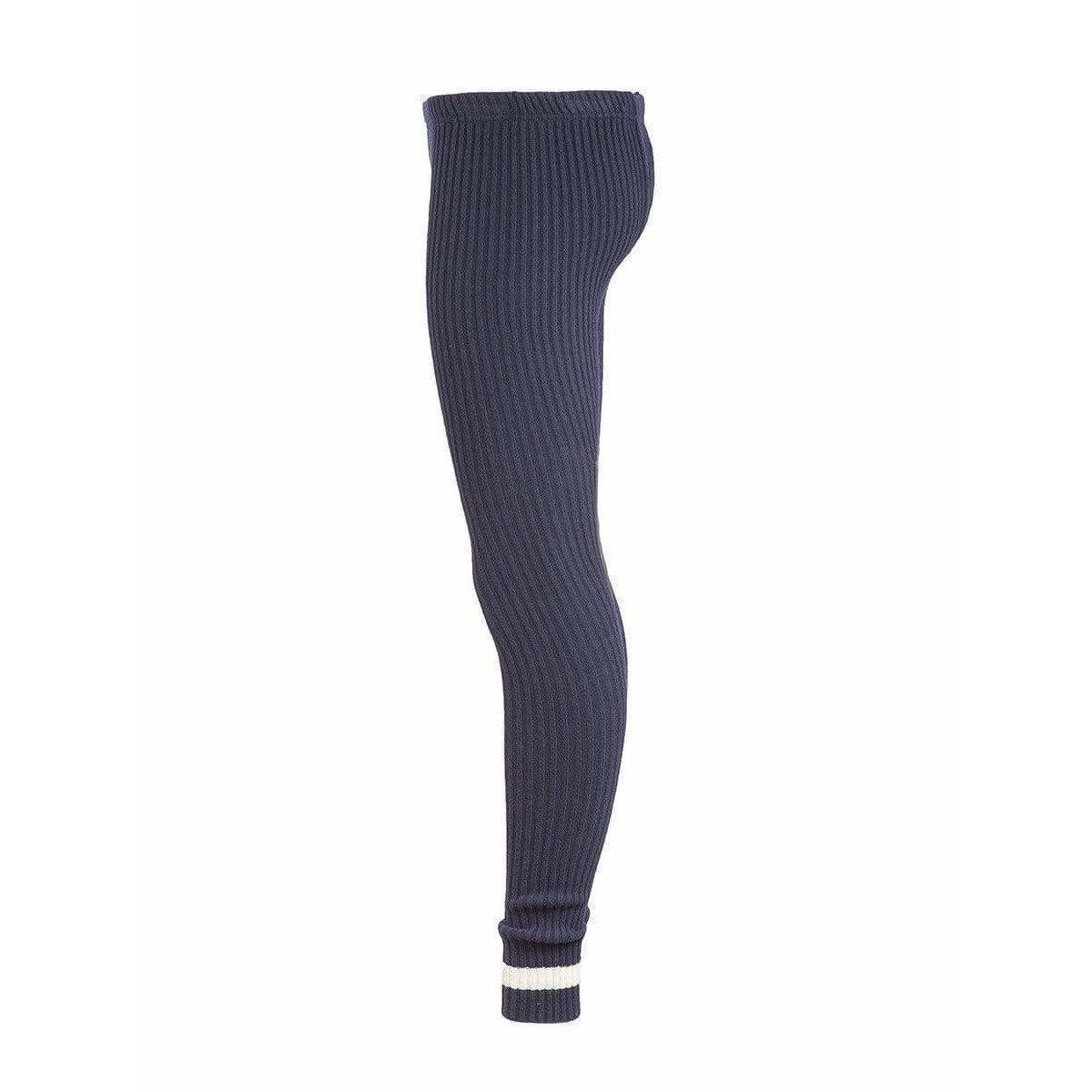 Black Undercover Ribbed Panel Leggings For Sale