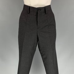 UNDERCOVER Size 2 Grey Wool Cropped Dress Pants