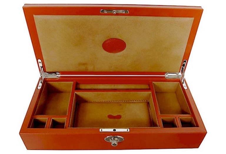 Underwood Rotobox Triple-Module Watch Winder, Jewelry Case, in Tan