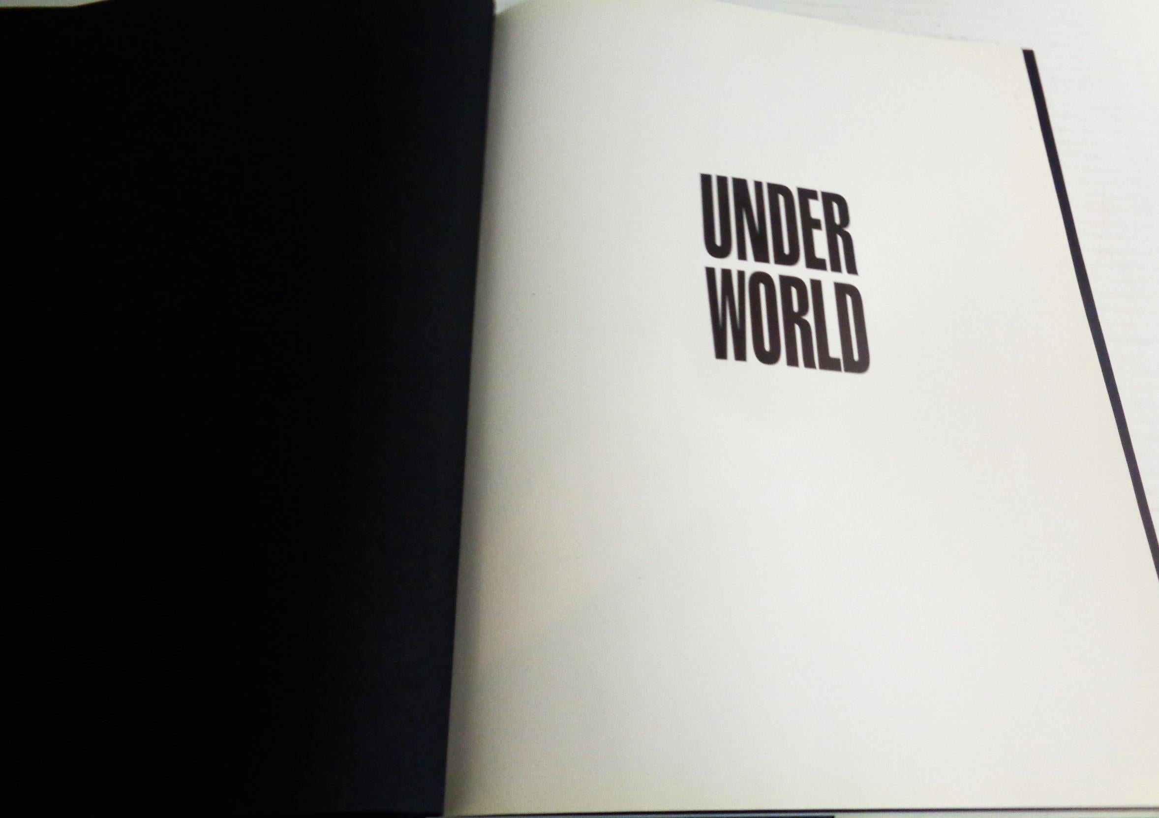 UNDERWORLD: Kelly Klein - 1995 Alfred A. Knoph Publishers - 1st Edition  In Good Condition For Sale In Rochester, NY