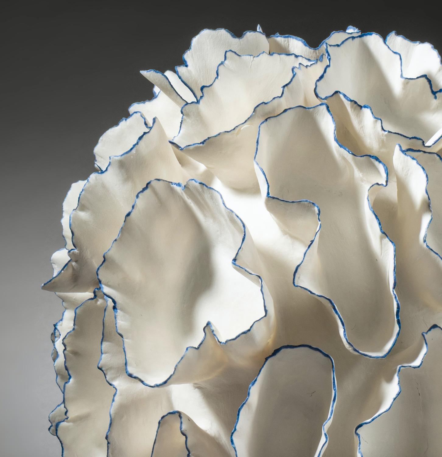 Coral Vase IV, 2025, (Porcelain, C. 15 in. h x 10/6 in. diam., Object No.: 4301)

Sandra Davolio has lived in Copenhagen, Denmark since 1974 and was born in Italy in 1951. She received her degree from the renowned Danish School of Design in 1985 and