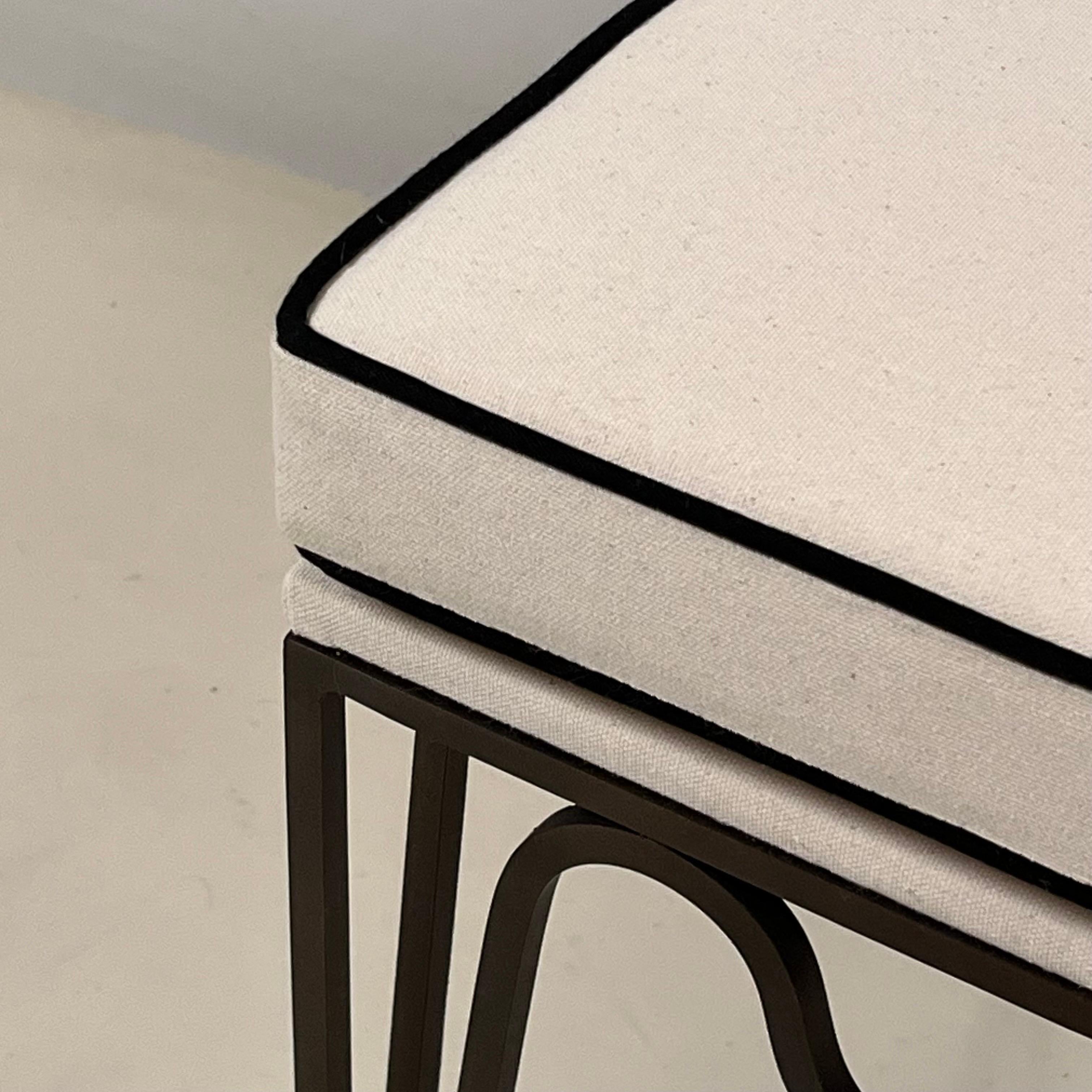Verniciatura a polvere Sedia ondulata Méandre di Design Frères in vendita