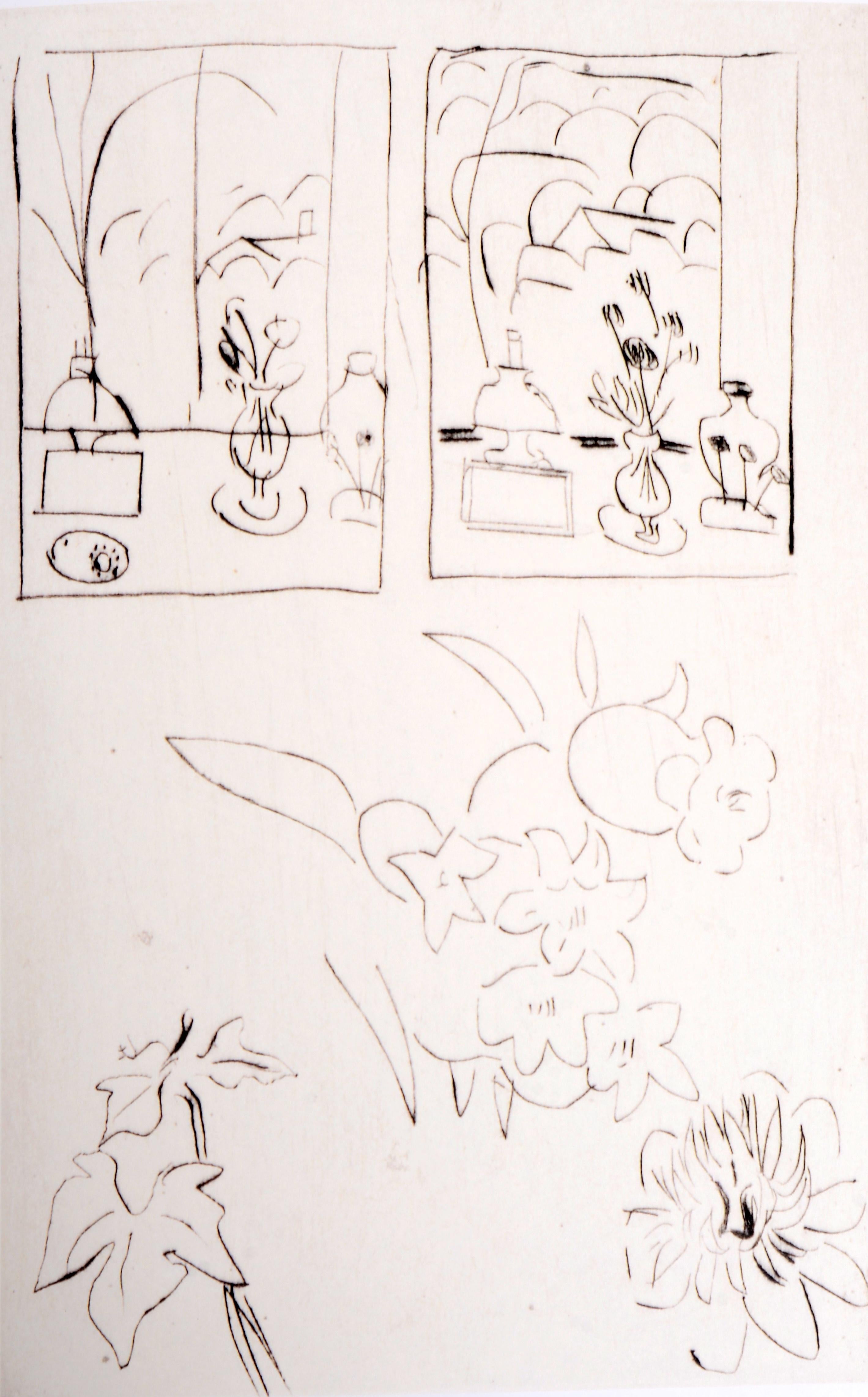 Une Autre Langue; Matisse et la Gravure by Claude Duthuit, 1st Ed Exhibition Cat In Excellent Condition For Sale In valatie, NY