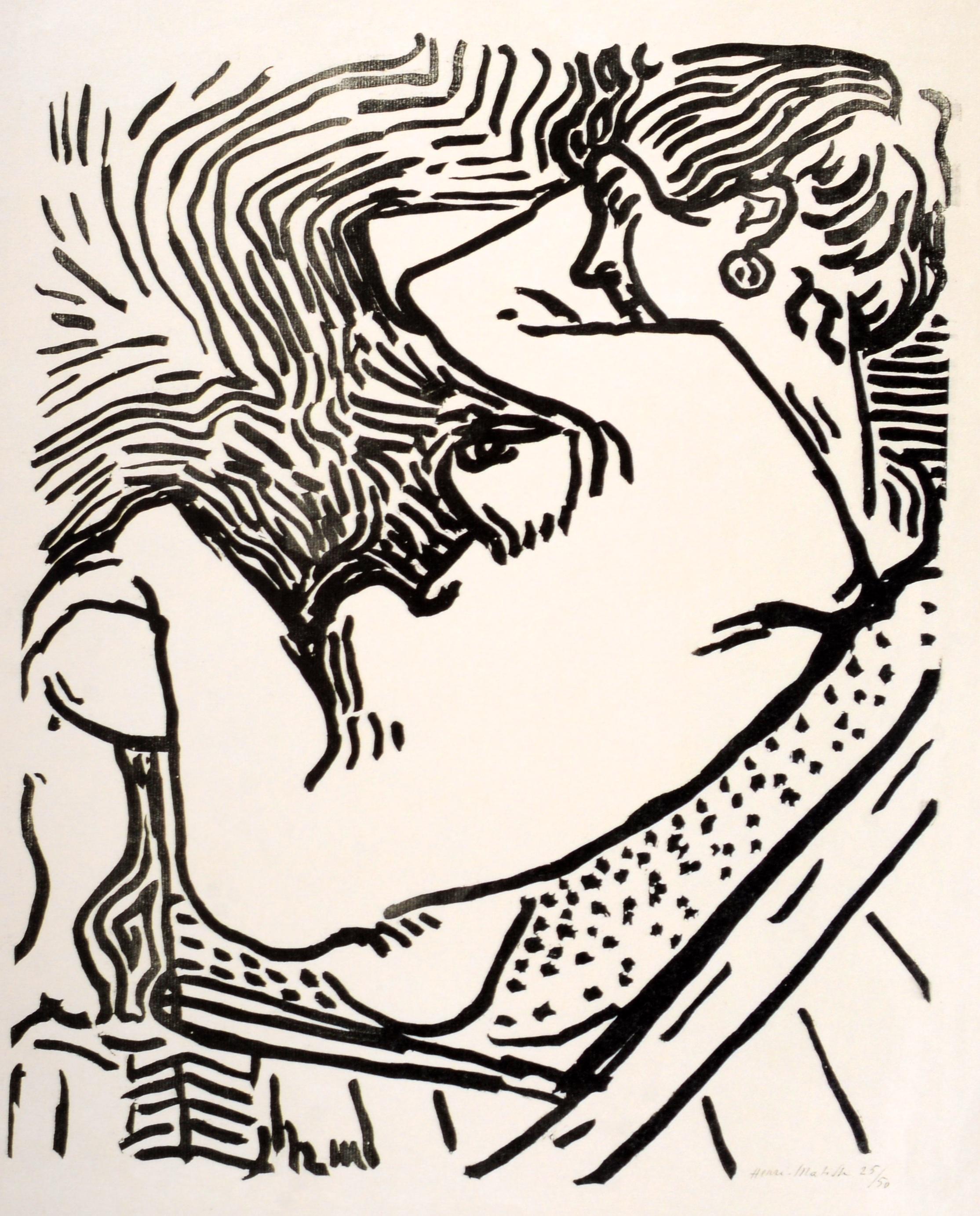 Contemporary Une Autre Langue; Matisse et la Gravure by Claude Duthuit, 1st Ed Exhibition Cat For Sale