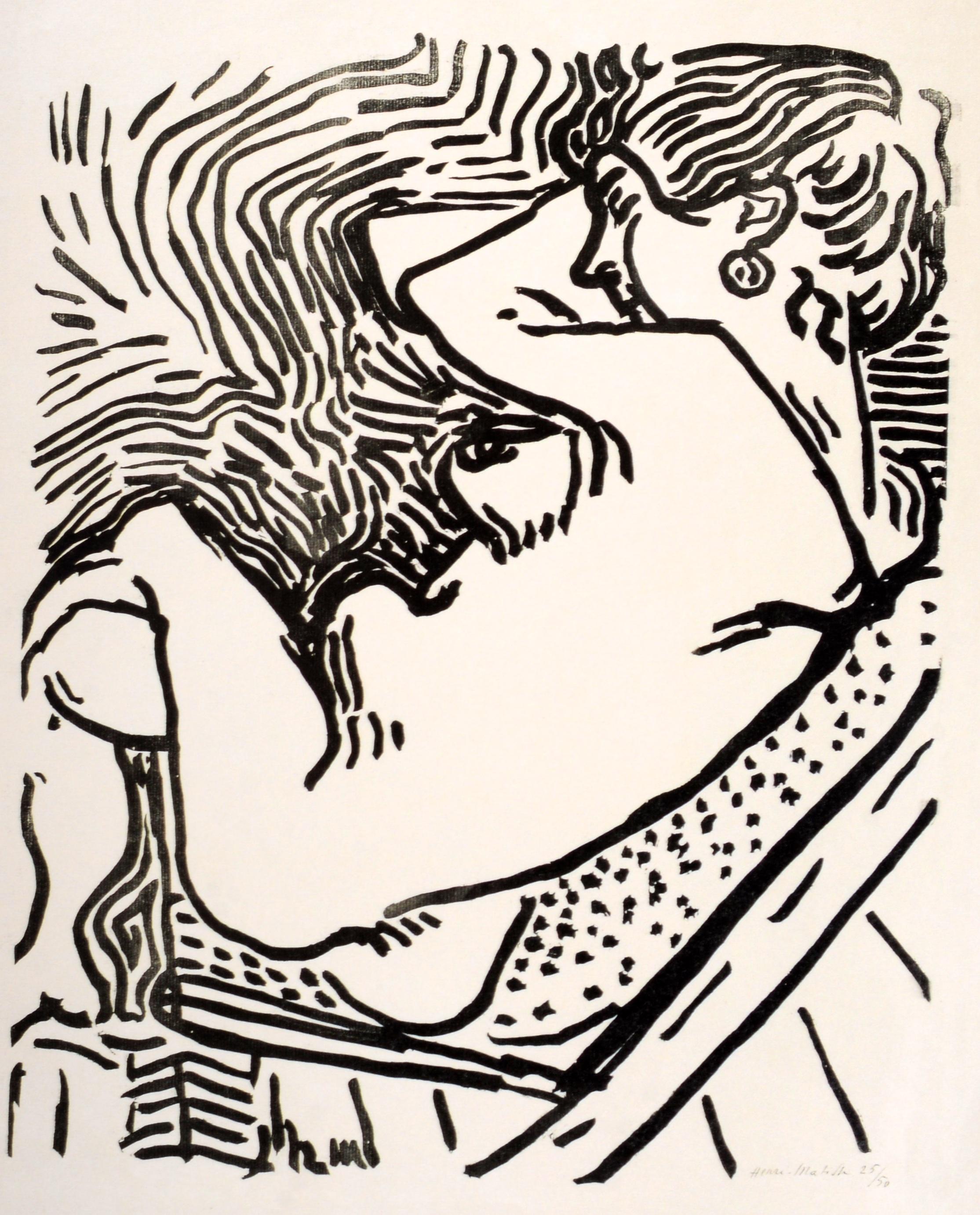XXI secolo e contemporaneo Une Autre Langue; Matisse et la Gravure di Claude Duthuit, 1a Ed Exhibition Cat in vendita