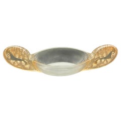 une jardinière Saint Hubert de R.lalique