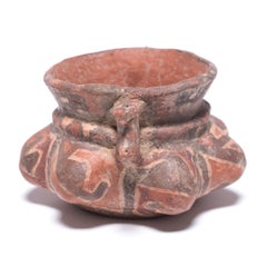 Unearthed Petite Pre-Columbian Lobed Jar