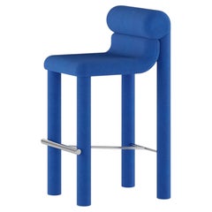 Uneven Objects TACTO Bar Stool- Kvadrat Fabric