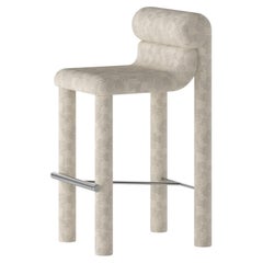 Uneven Objects TACTO Bar Stool- Kvadrat Fabric