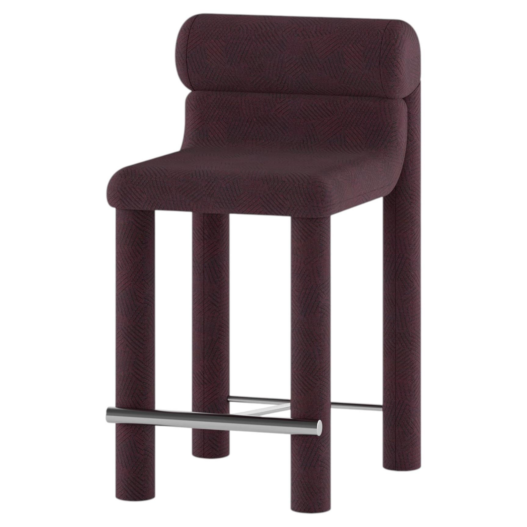Uneven Objects TACTO Counter Stool- Kvadrat Fabric For Sale