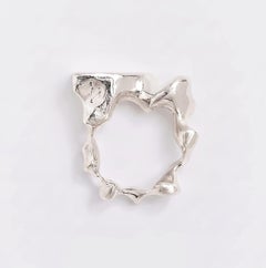 Scultura incompiuta 01 - Anello in argento sterling 925 di KARNEEVAL