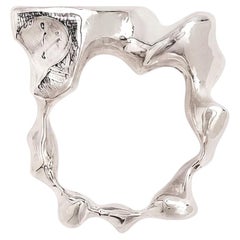 Unfinished Sculpture 01 Ring in Sterling Silver 925 by KARNEEVAL