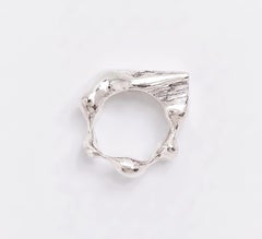 Unfinished Sculpture 02 – Ring aus 925er Sterlingsilber von KARNEEVAL
