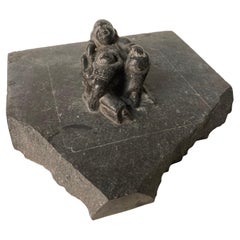 Unfinished Studio Piece Inuit Stone Carving Mother and Child