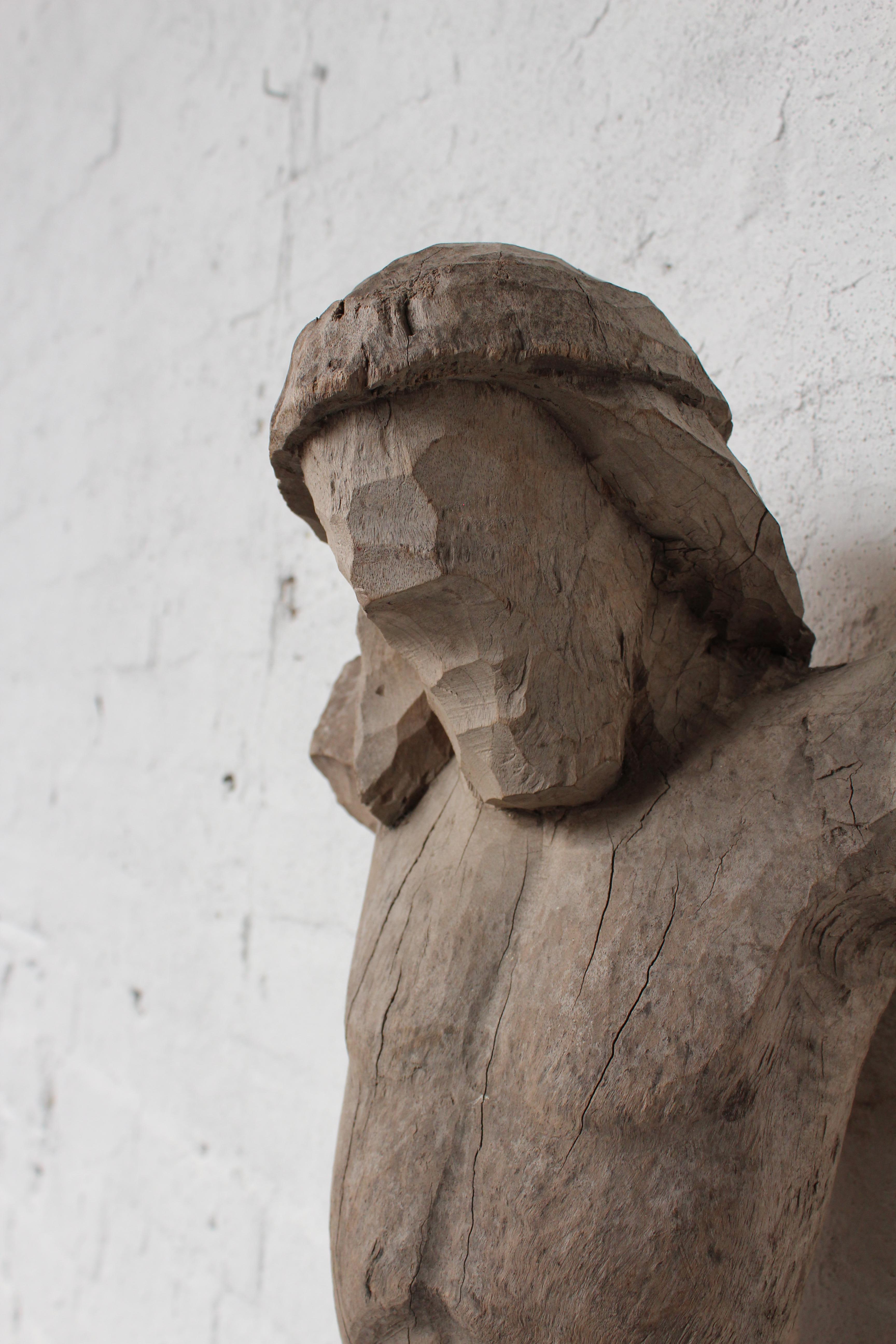 A.I.C. en bois inachevé - début C.C. Bon état - En vente à Haaltert, BE