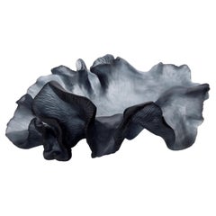 Unfolding Existence, scultura in vetro fuso ispirata al corallo grigio di Monette Larsen