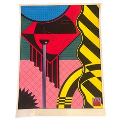 Unframed Signed & Numbered Lithograph By Jayme Odgers for Ron Rezek Lighting