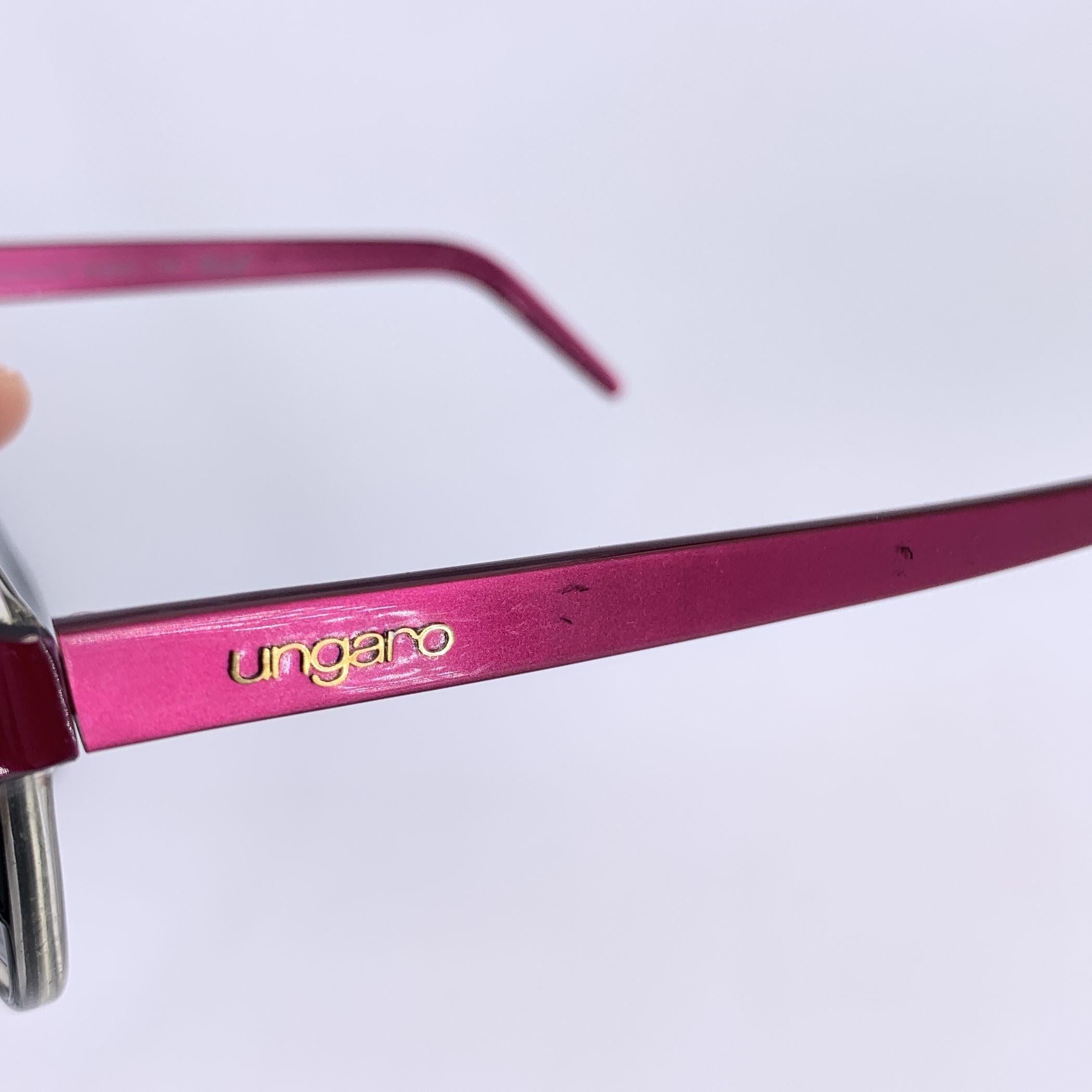 Ungaro by Persol Schwarz Rosa Sonnenbrille Mod. 555 1R 56-74 140mm (Grau) im Angebot