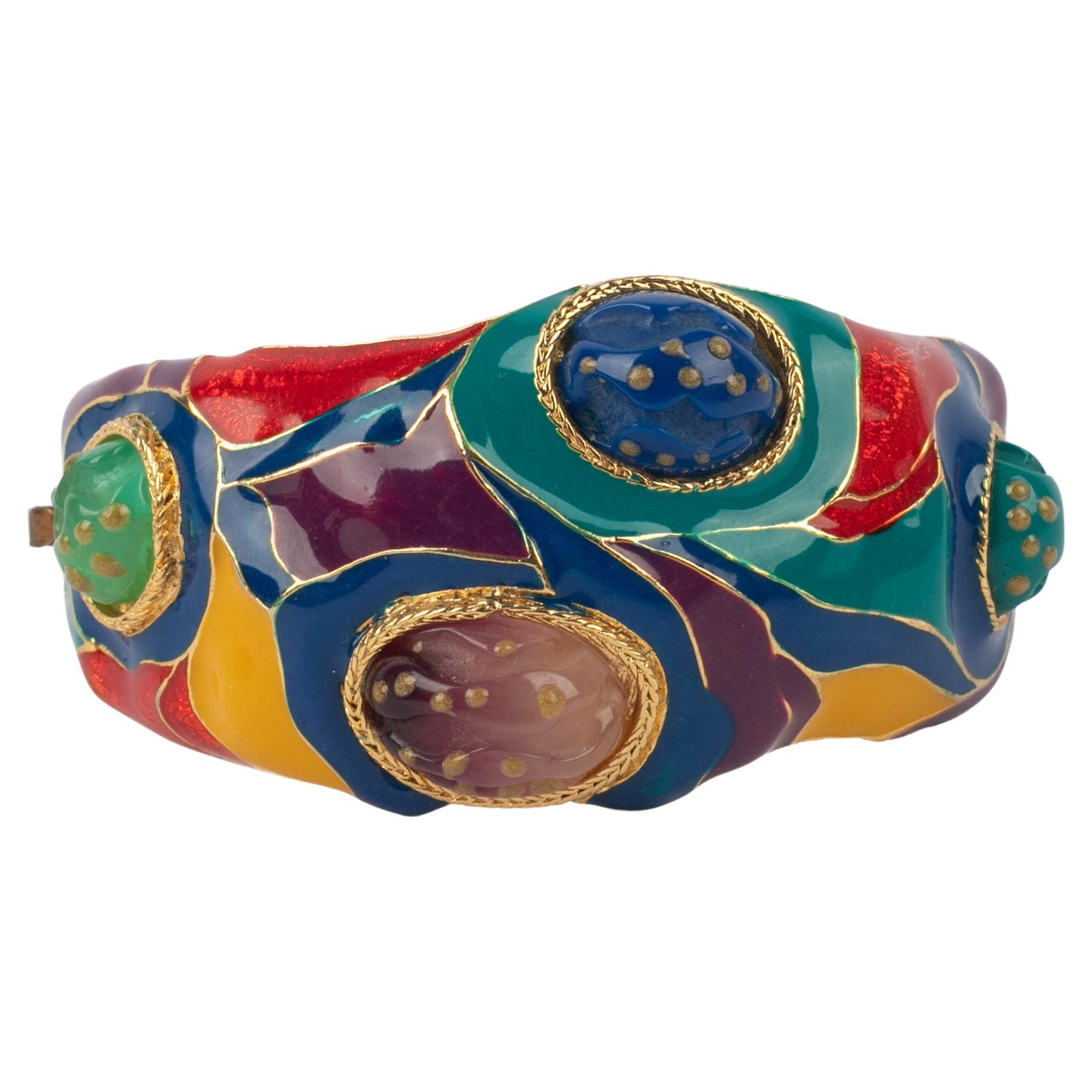 Bracelet émaillé Ungaro