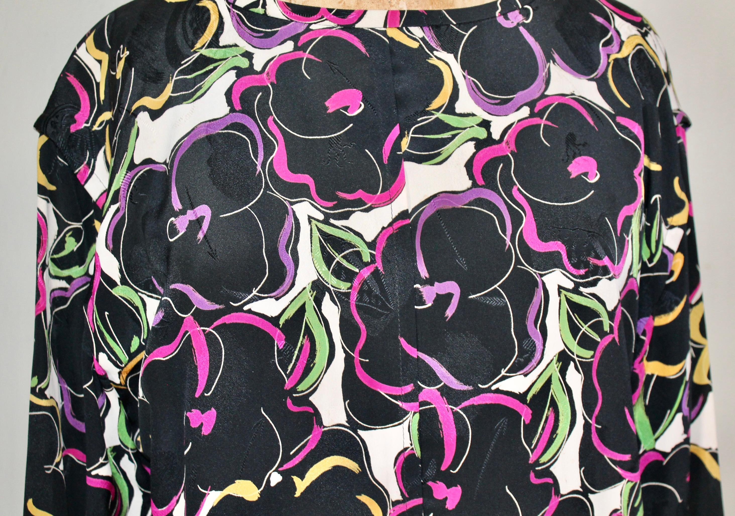 Ungaro Floral Day Dress For Sale 3