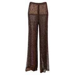 Vintage Ungaro Haute Couture Pants with Pearls