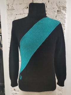 Emanuel Ungaro Vintage Men's Winter Sweater, Size M, 1990s