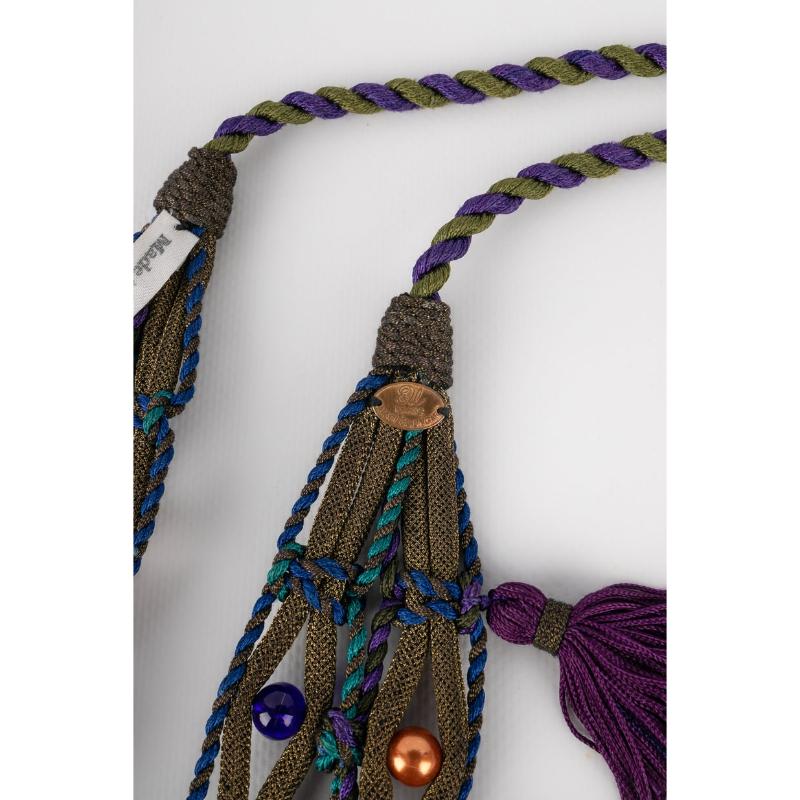 Women's Ungaro Trimmings Belt with Glass Pearls, 1980