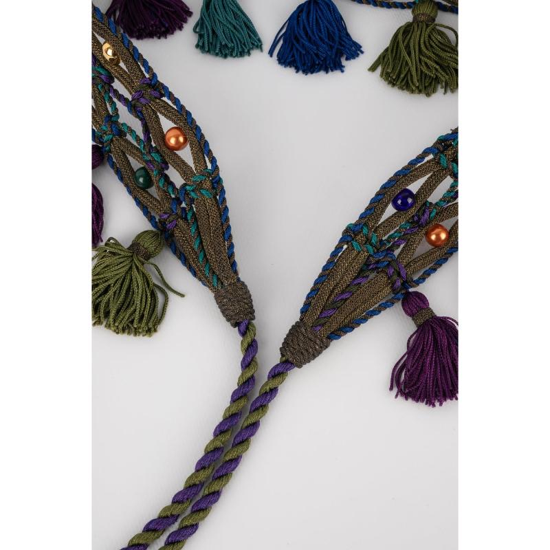 Ungaro Trimmings Belt with Glass Pearls, 1980 2