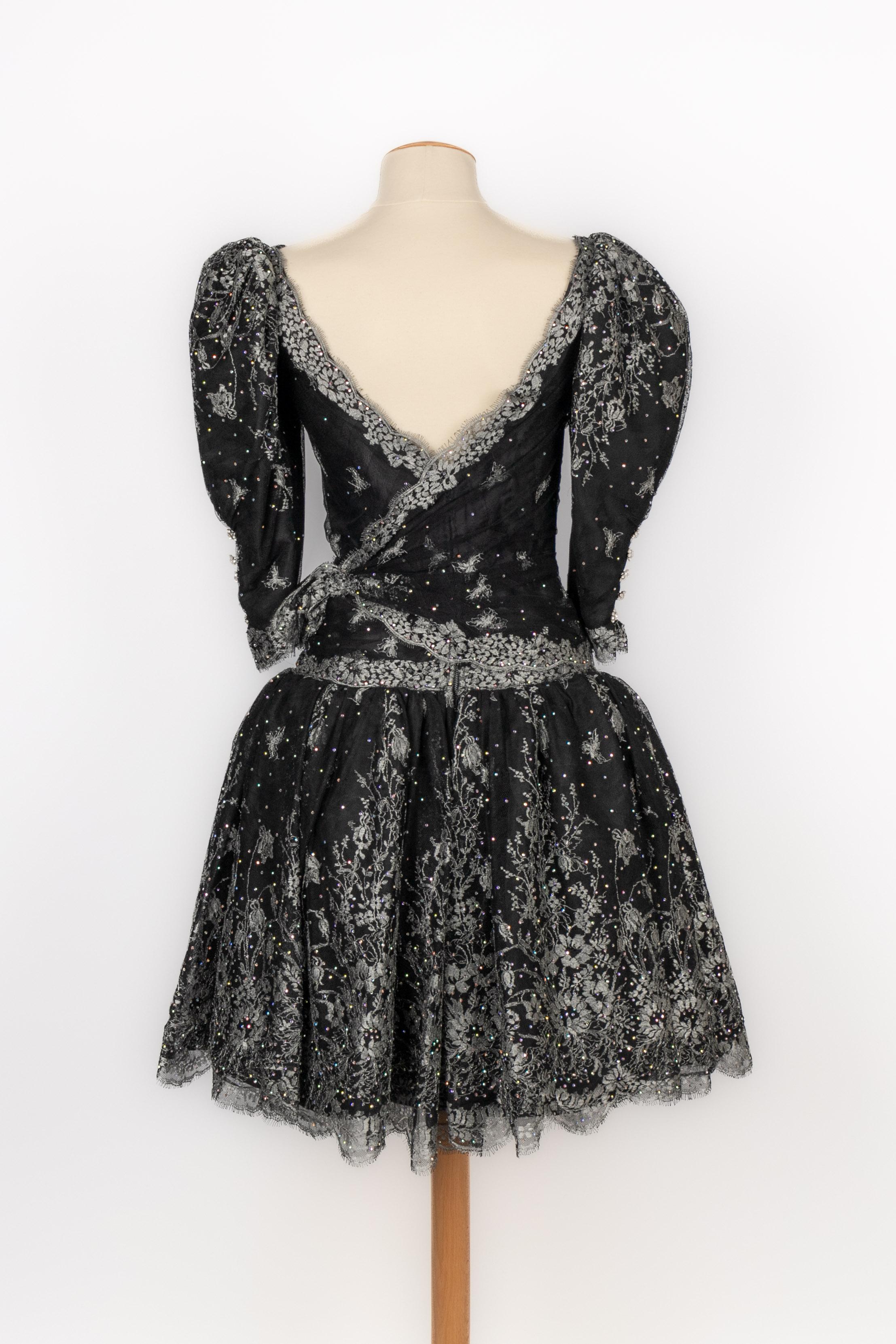 Robe en tulle Ungaro Haute Couture Excellent état - En vente à SAINT-OUEN-SUR-SEINE, FR