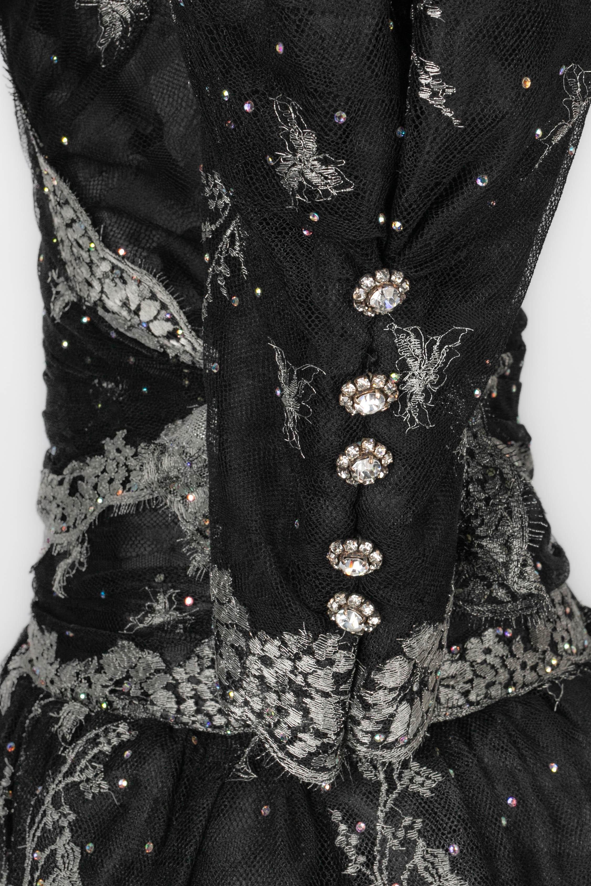 Robe en tulle Ungaro Haute Couture en vente 4
