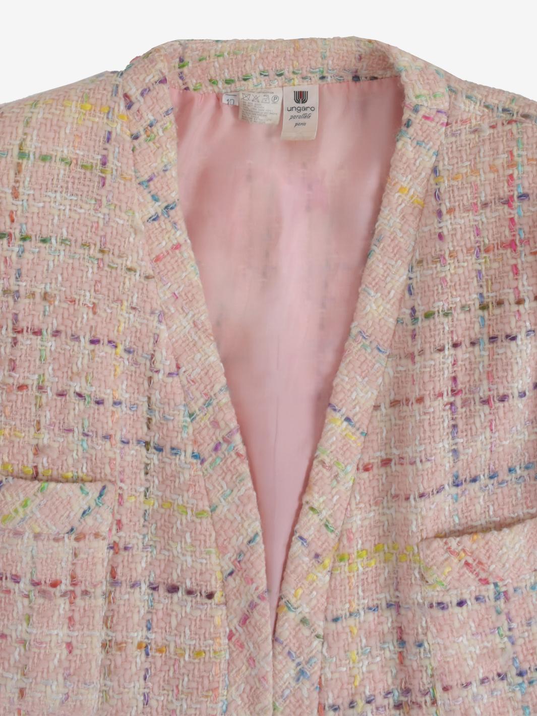Women's Ungaro Tweed Jacket - 80s For Sale