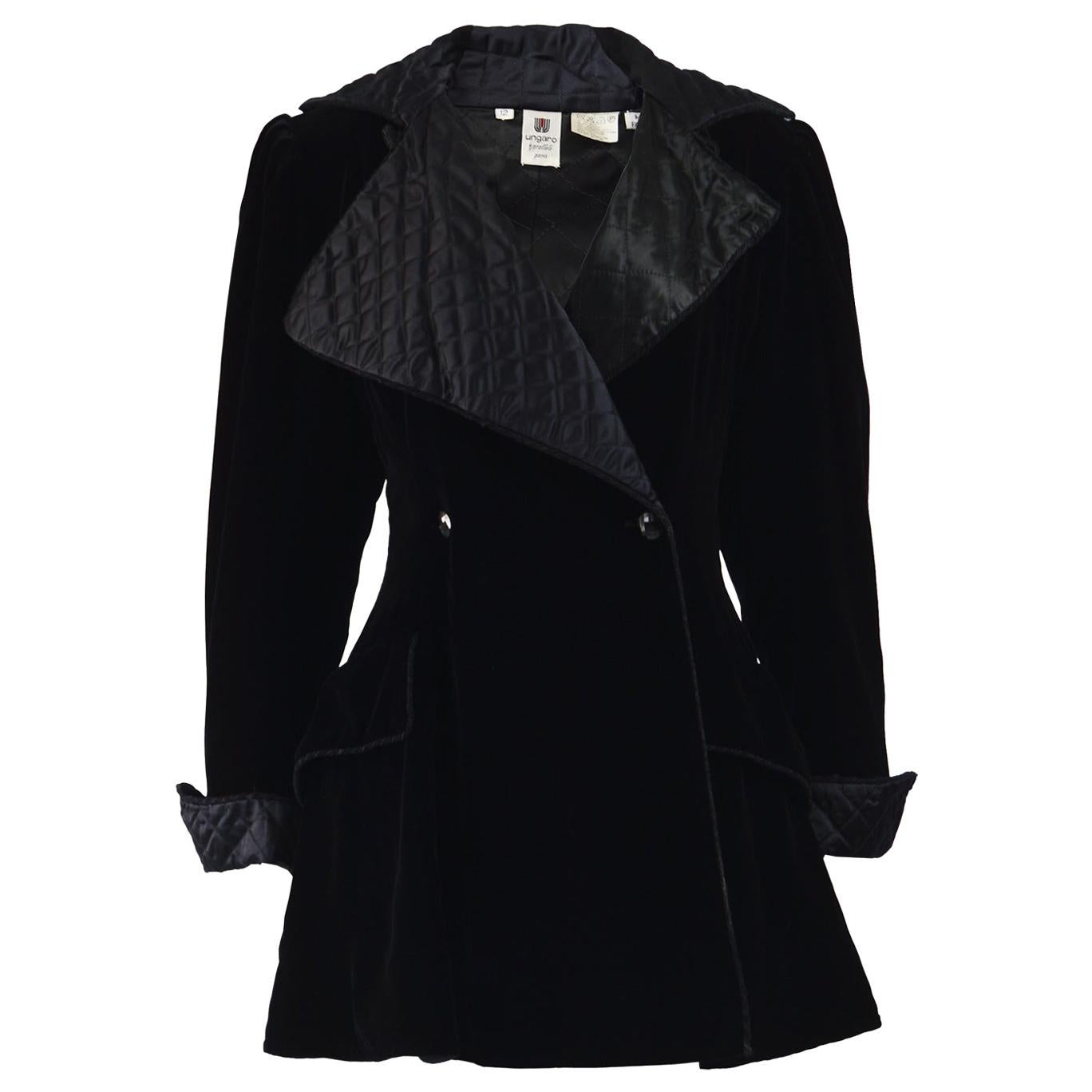 Early 1980s Ungaro Multi Color Velvet Jacket main image 0