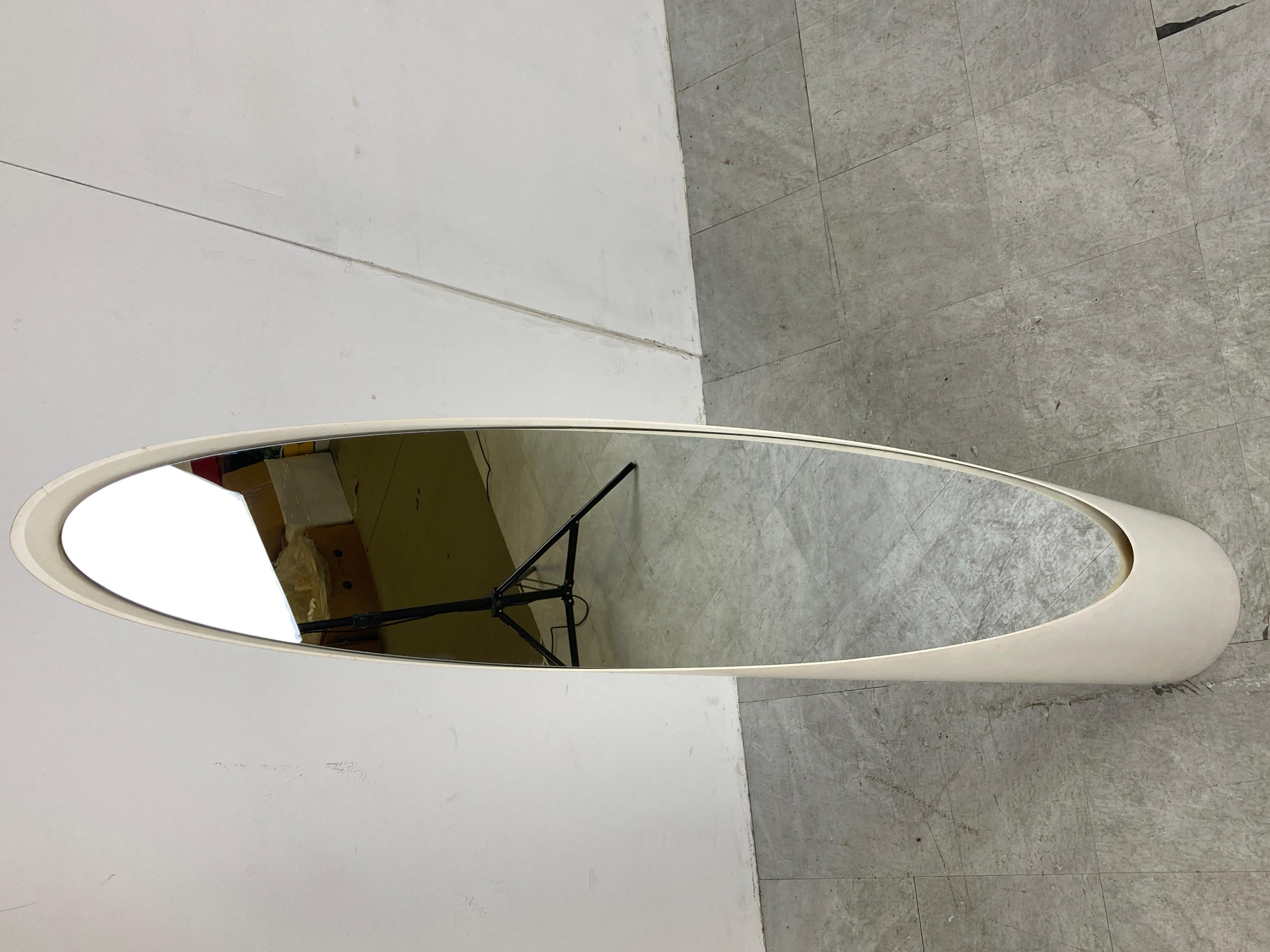 Unghia Mirror by Rodolfo Bonetto, Italy 1970s For Sale 4