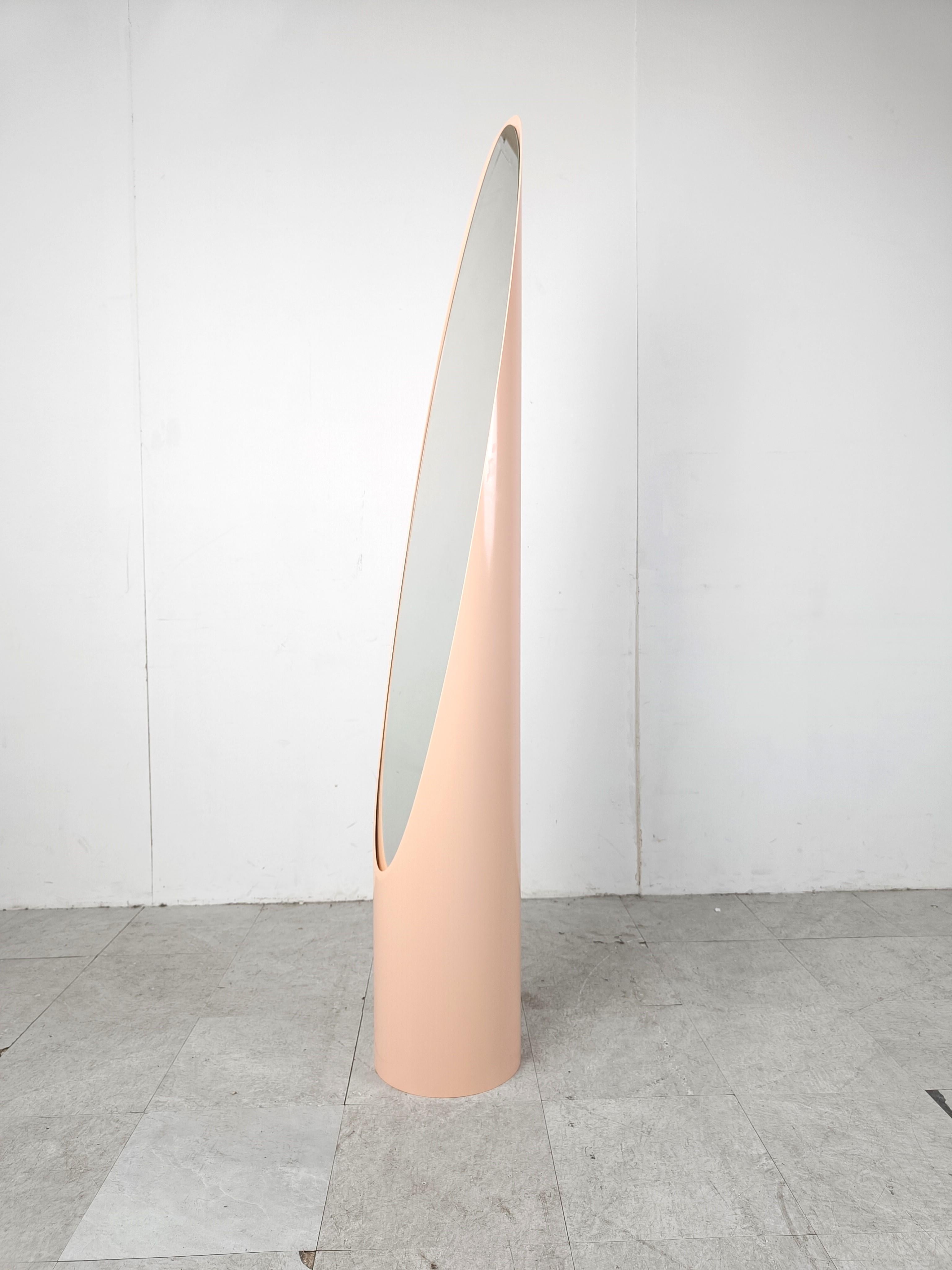 Late 20th Century Unghia mirror by Rodolfo Bonetto, Italy 1970s